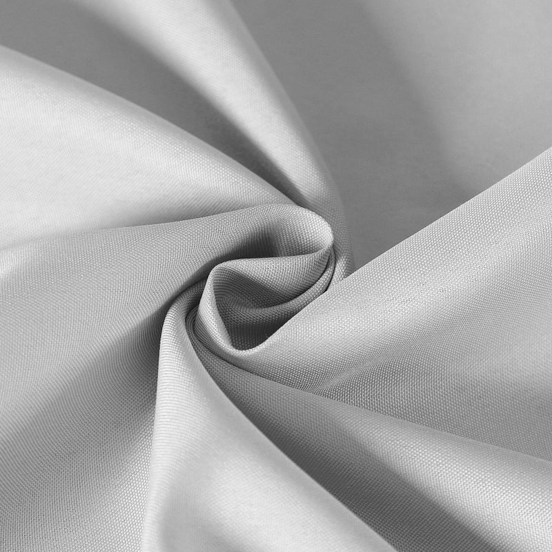 Cupuamon Square Tablecloth 52x52 inch Washable Polyester Fabric Table Cloth for Wedding Party Dining Banquet Decorationï¼ˆ52x52,Silverï¼‰ - Image 4